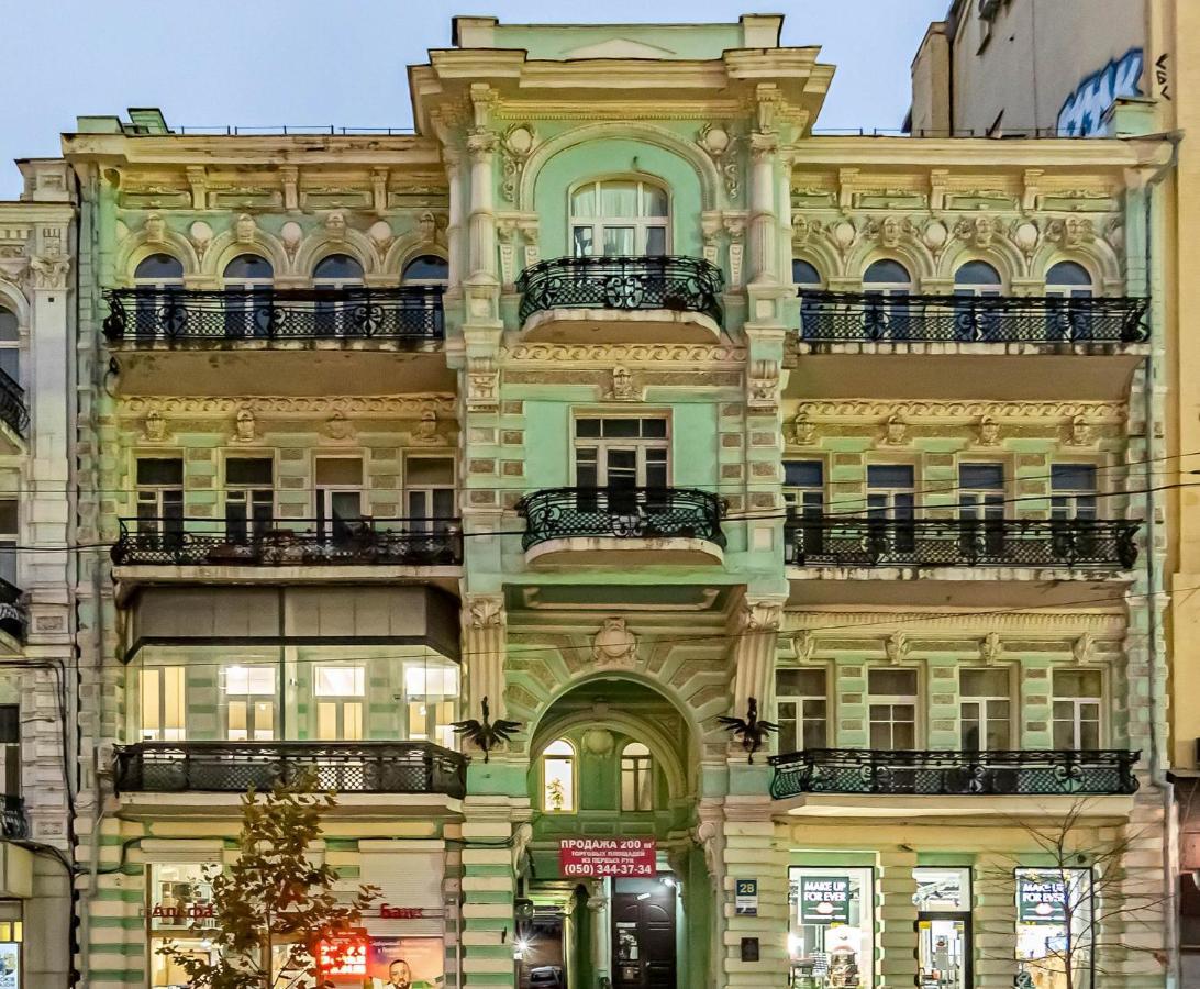 Rv Old City Apartment Velyka Vasylkivska 28,Self Check-In 24Х7 Kiev Dış mekan fotoğraf