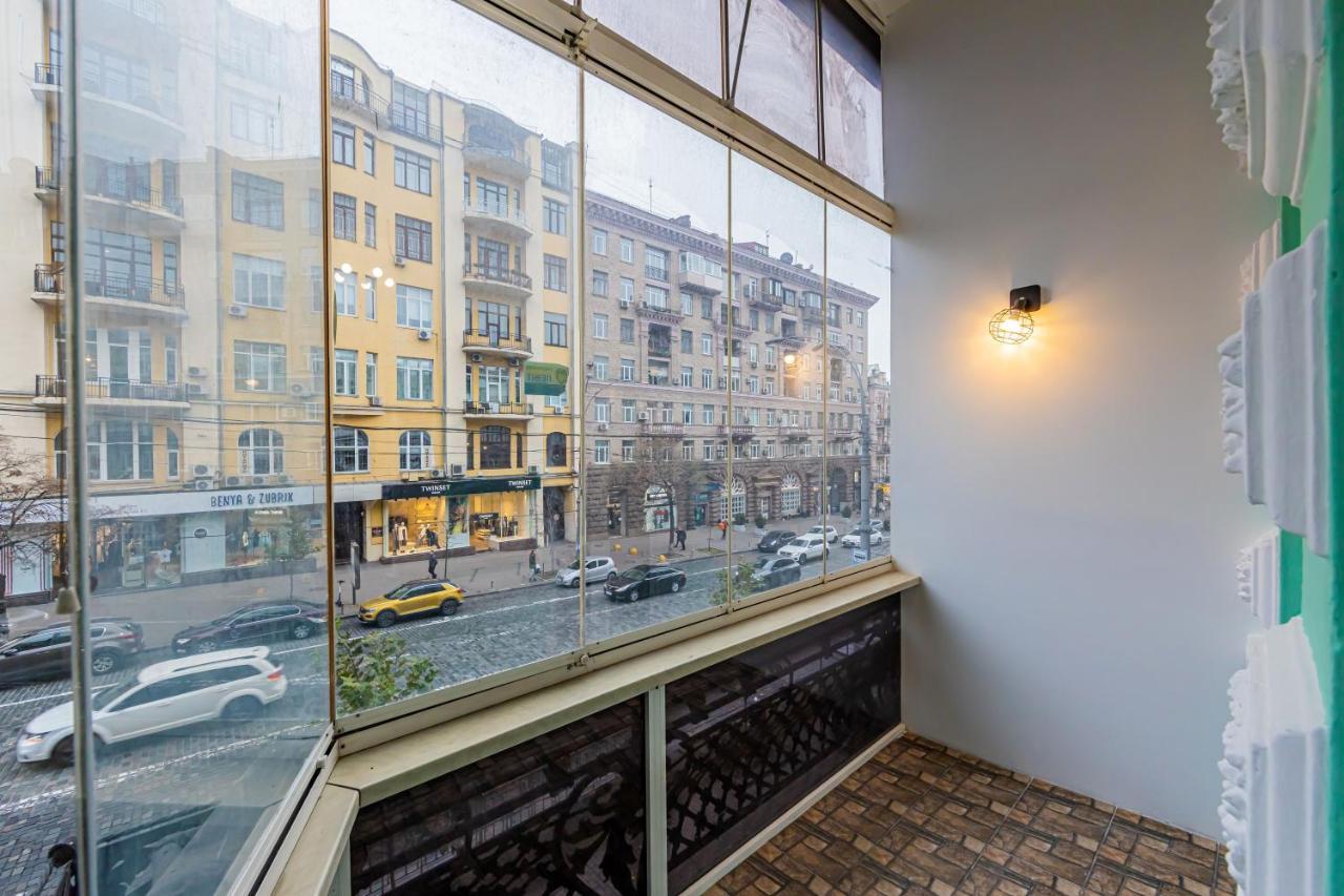 Rv Old City Apartment Velyka Vasylkivska 28,Self Check-In 24Х7 Kiev Dış mekan fotoğraf